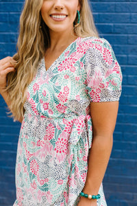 Michelle Mcdowell - Asher Leopard Wrap Dress - Plus