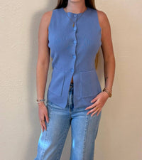 The Workshop Studio - Evelyn Knit Vest Top