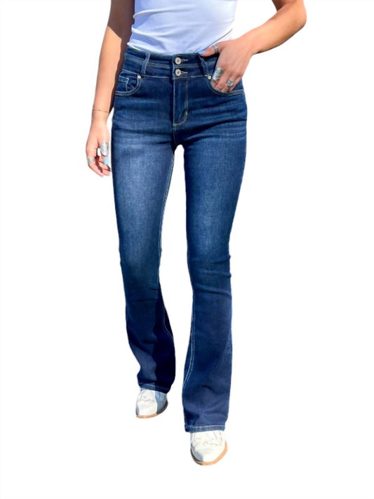 Kancan - High Rise Skinny Bootcut Jeans