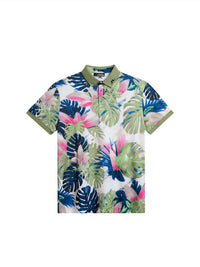 J.Lindeberg - Tour Tech Reg Fit Print Polo Shirt