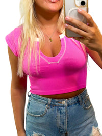 Urban Daizy - Weekend Warrior Crop Top