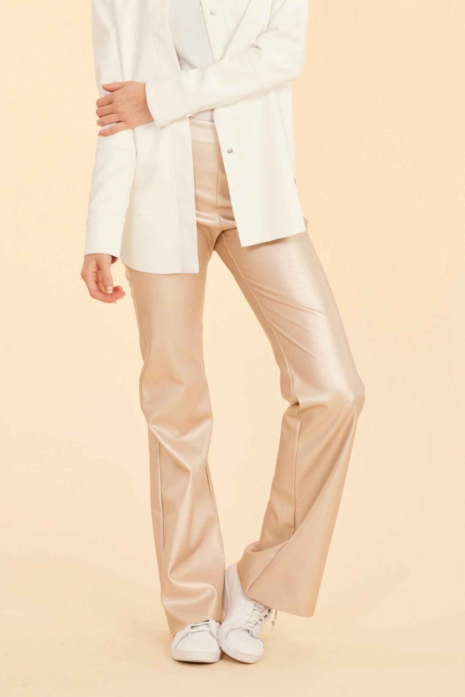 Dolce Cabo - Vegan Leather Boot Pull On Pant