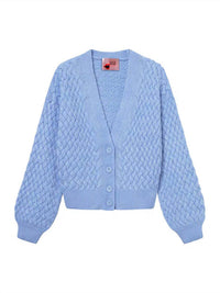 Mademoiselle Yeye - Heavenly Chunky Knit Cardigan