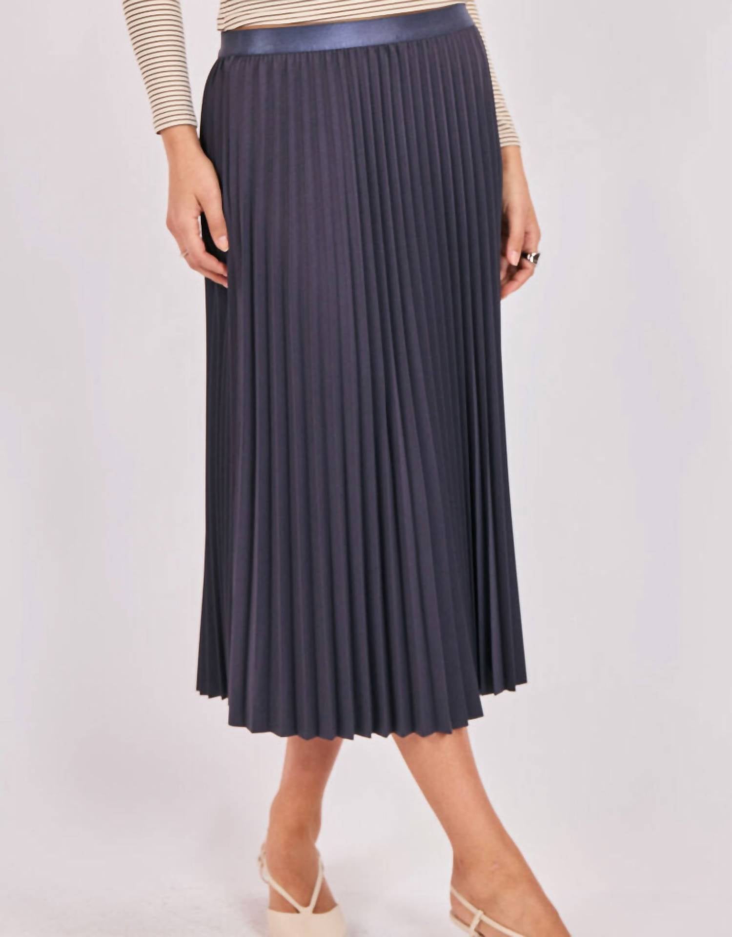 Sadie & Sage - Full Of Charm Midi Skirt