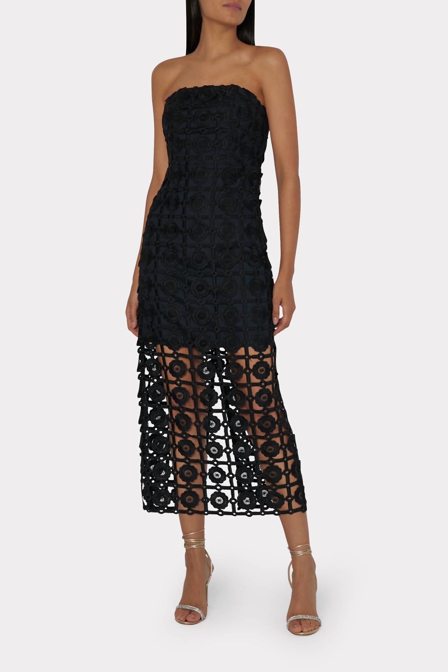 Milly - Kait Tile Lace Dress