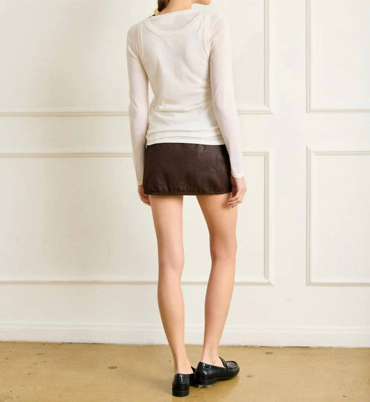 Line And Dot - Chelsea Mini Skirt