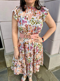 Pinch - Forest Print Midi Dress