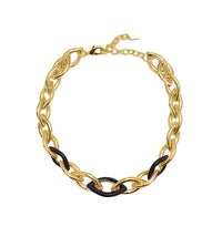 Adriana Pappas - Women's Enamel Links Necklace