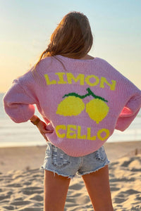 Scandal Italy - Limoncello Knit Cardigan