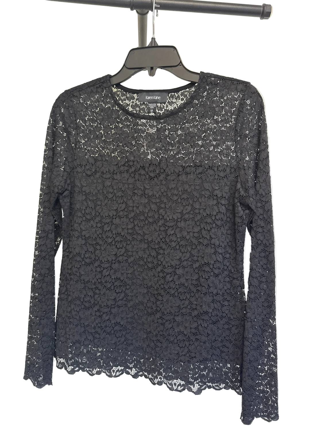 Karen Kane - Long Sleeve Lace Top