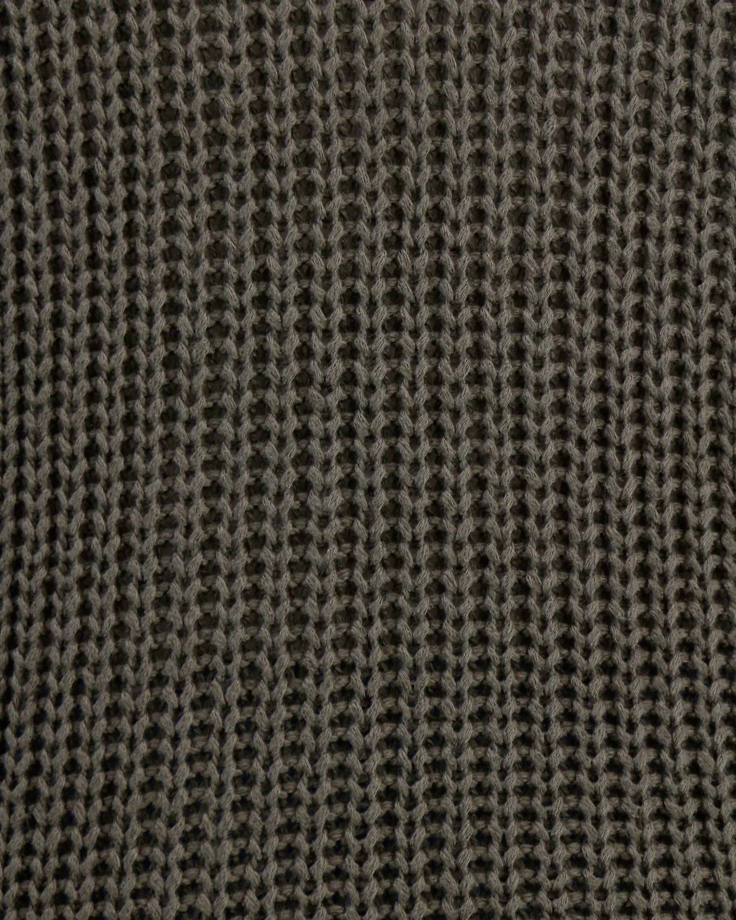 Grace and Lace Boyfriend Slouchy Knit Sweater in olive - women's sweater - view 5