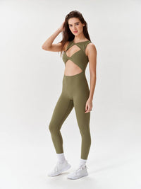 Revyve Active - Peek-a-boo Cutout Jumpsuit