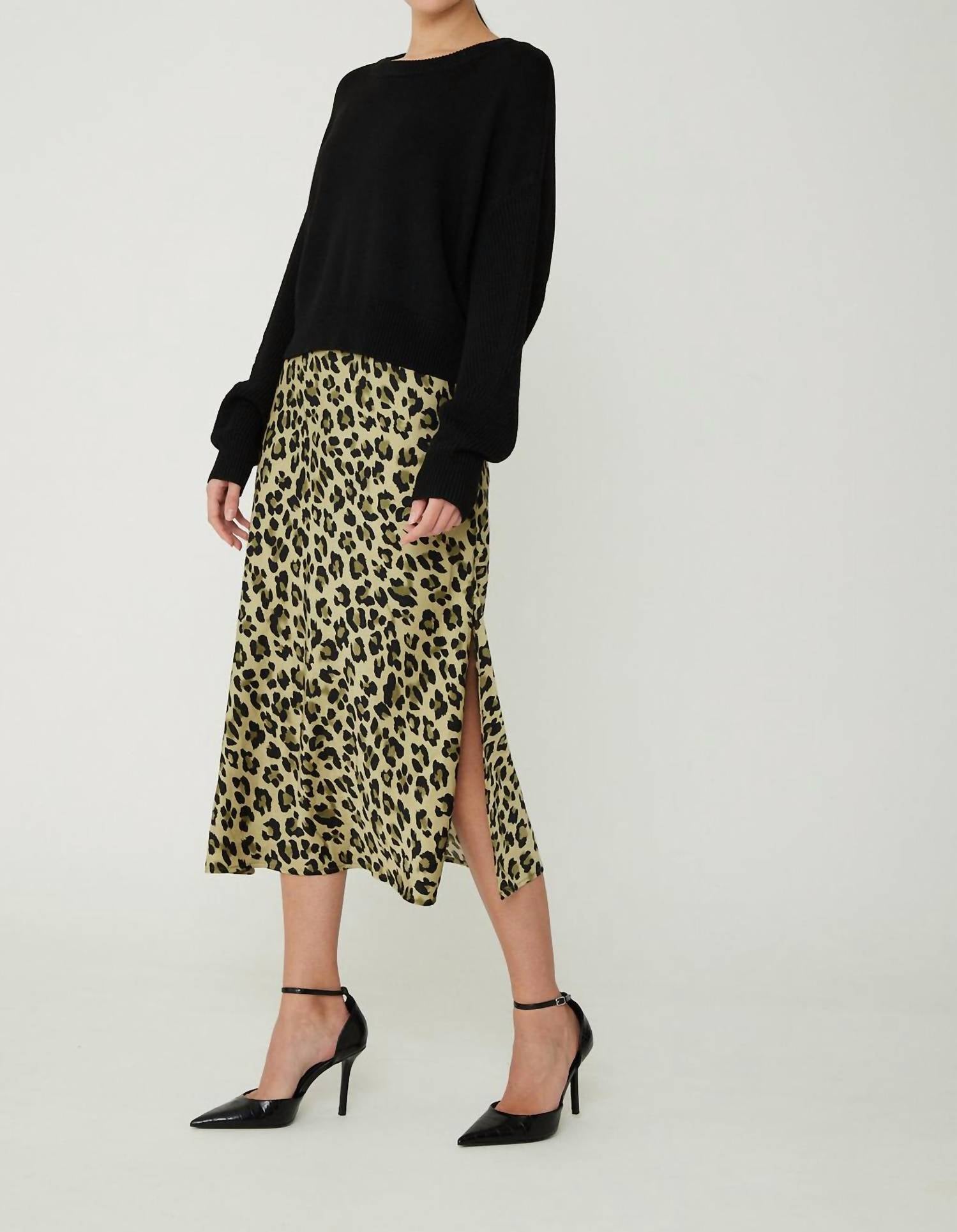 Js71 - Willow Sweater And Slip Midi Dress Set