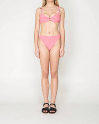 Em On Holiday - Women's Terry Hibiscus Bikini Set
