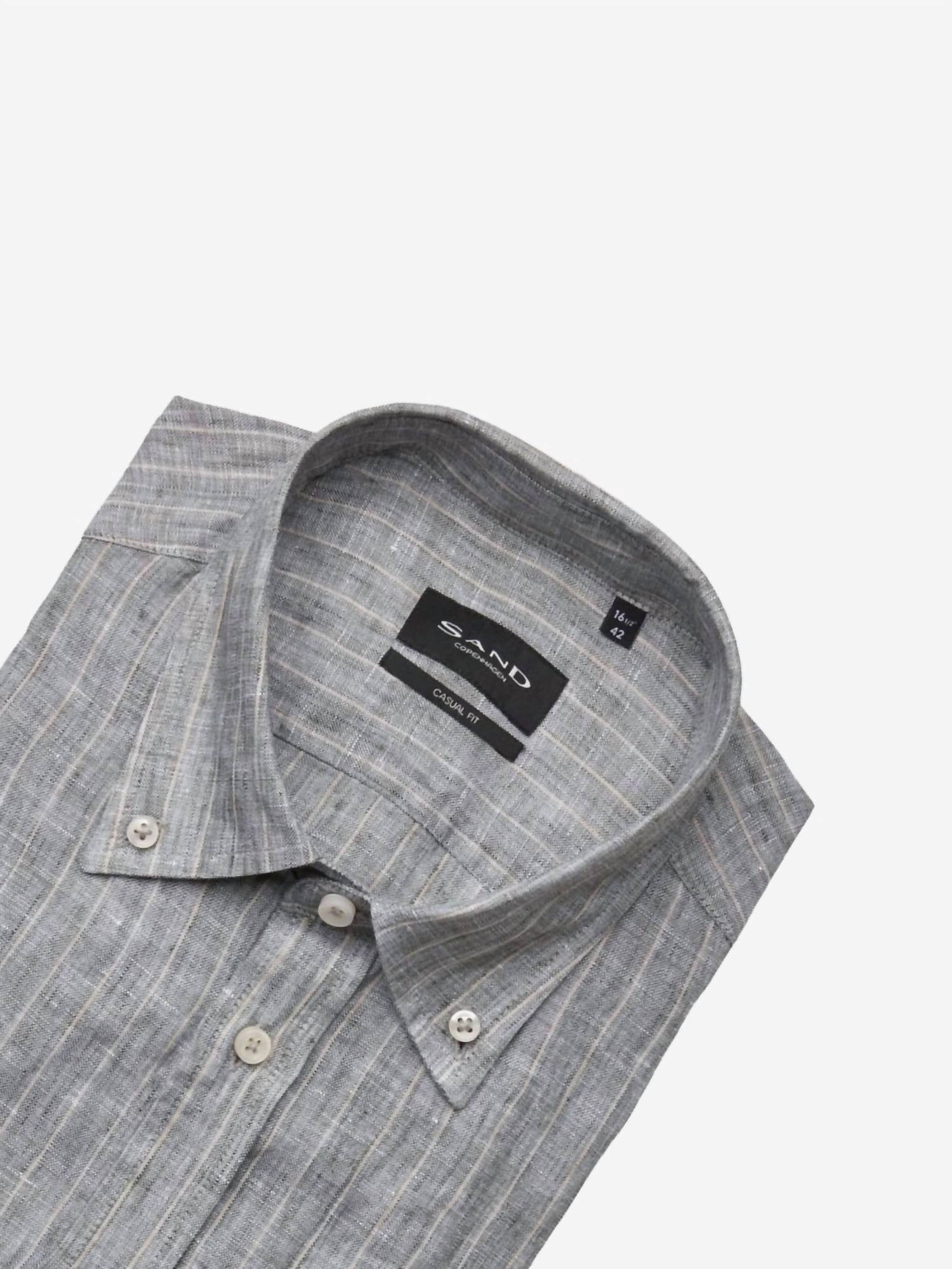 Sand Copenhagen - Men's Simon Long Sleeve Shirt
