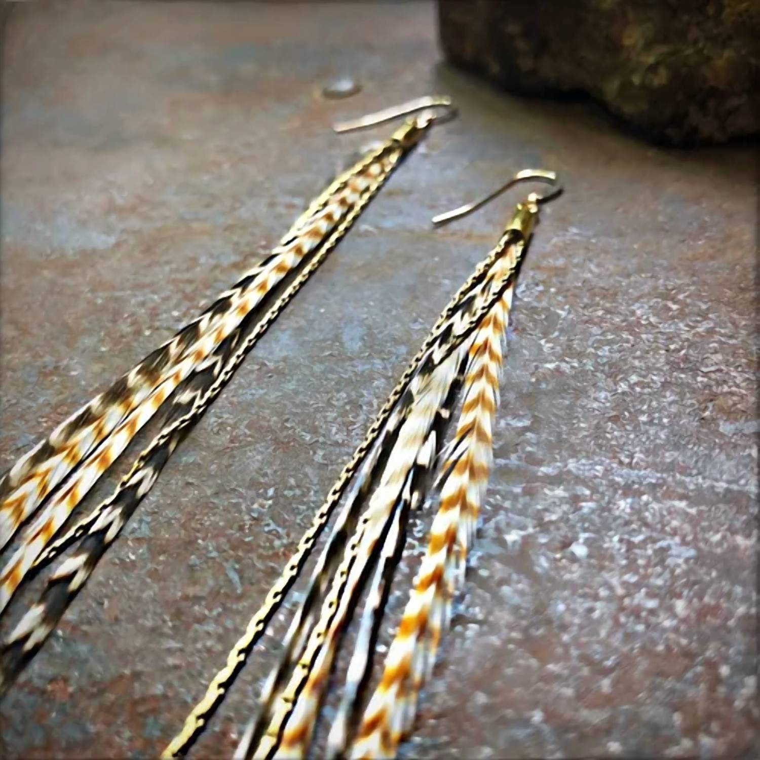 Astali - Women's Mini Feather Earrings