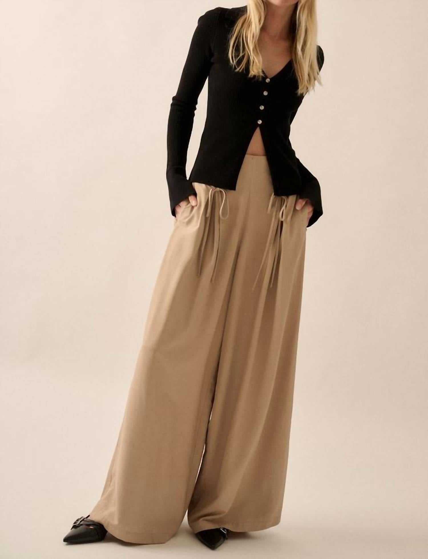 Promesa - Lace Up Pants