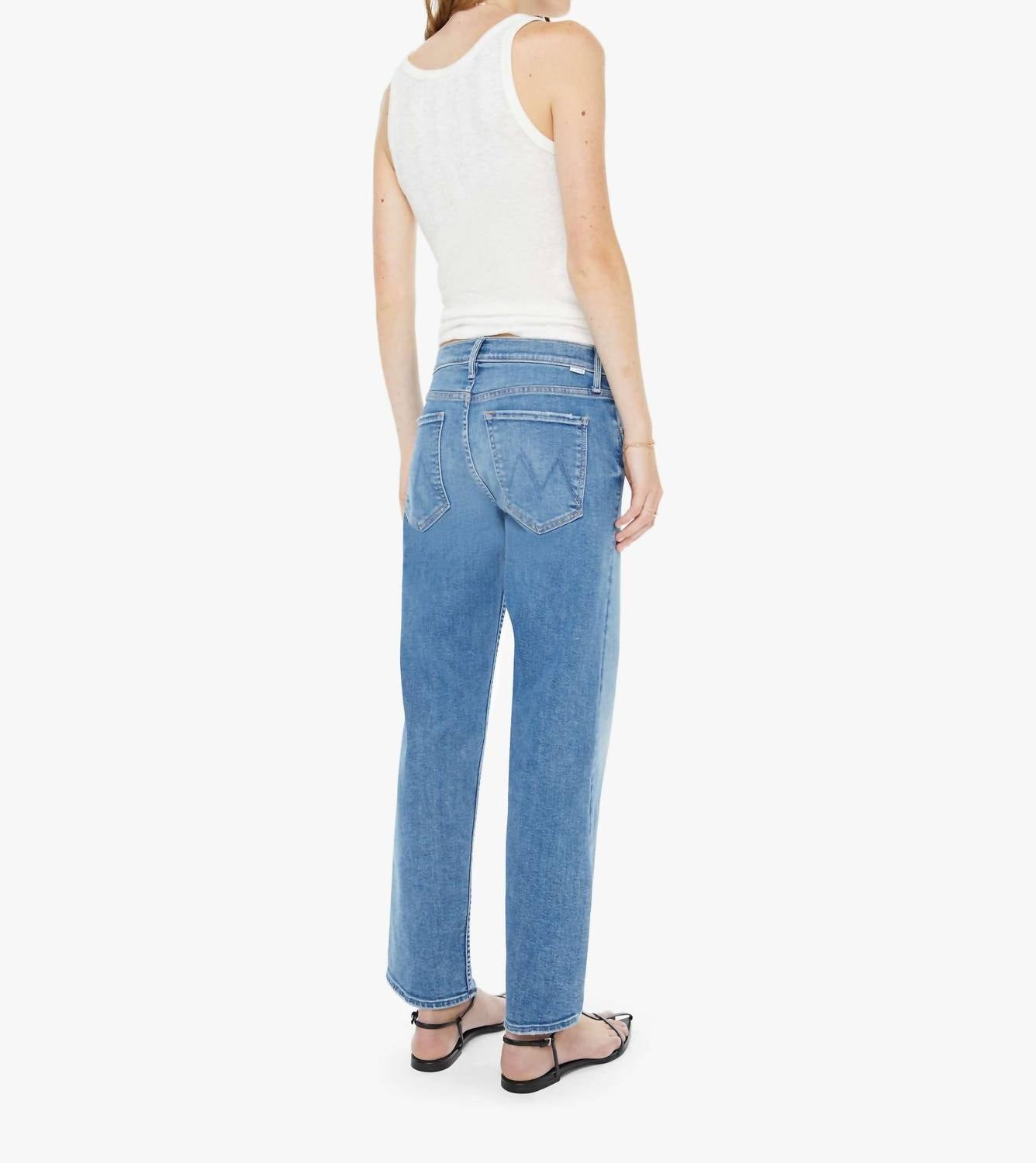 Mother - Newbie Ankle Straight Leg Jeans