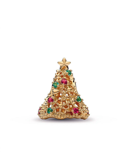 Pandora - Glitter Christmas Tree Charm