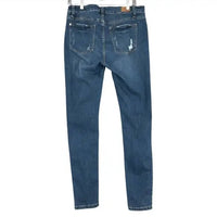 Judy Blue - Women's Mid Rise Distressed Skinny Jean