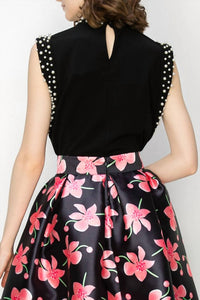 Ina Fashion - Isadora Pearl Detail Top
