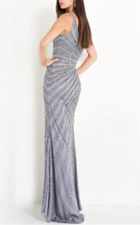 Jovani - Beaded Tank Dress