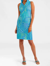 Gretchen Scott - Sleeveless Ruffneck Dress
