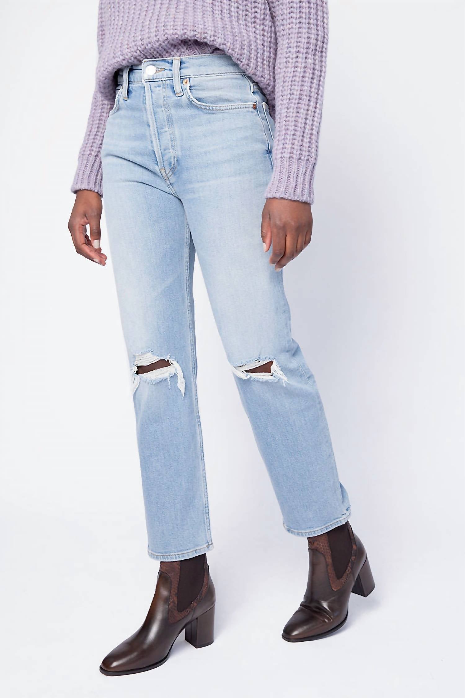Re/Done - 70s Stove Pipe Jeans