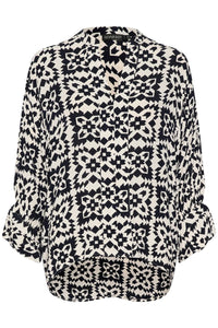 Soaked In Luxury - Zaya V-notch Neck Blouse