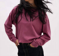 Richer Poorer - Relaxed Cropped Long Sleeve Tee