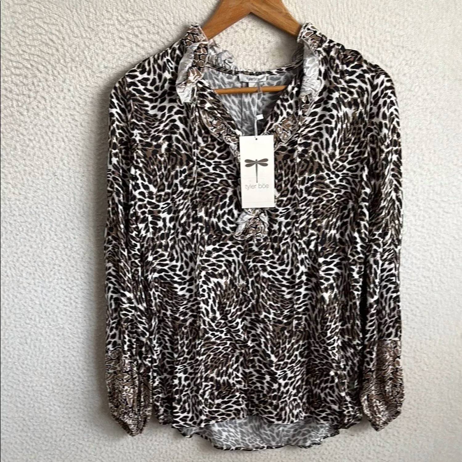 Tyler Boe - Women's Animal Print Top