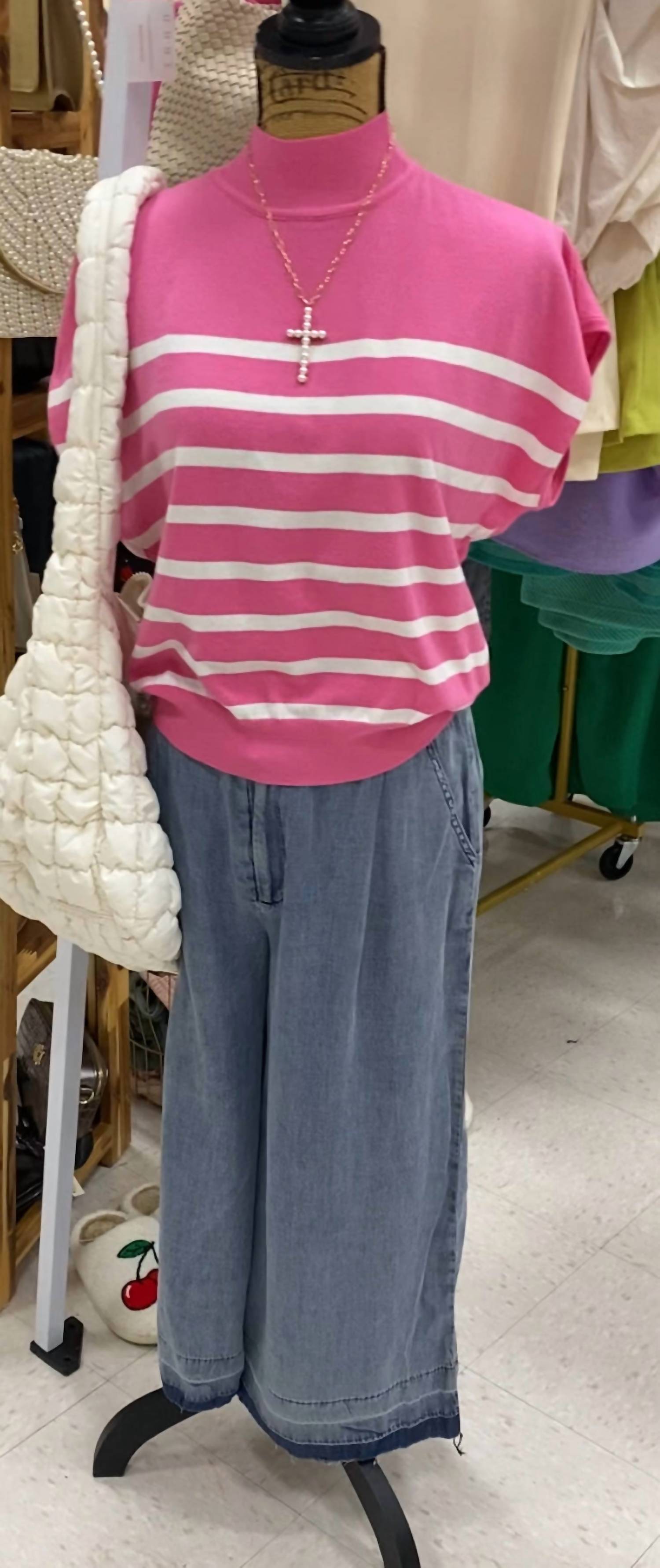 Eesome - Mineral Washed Wide Leg Pant