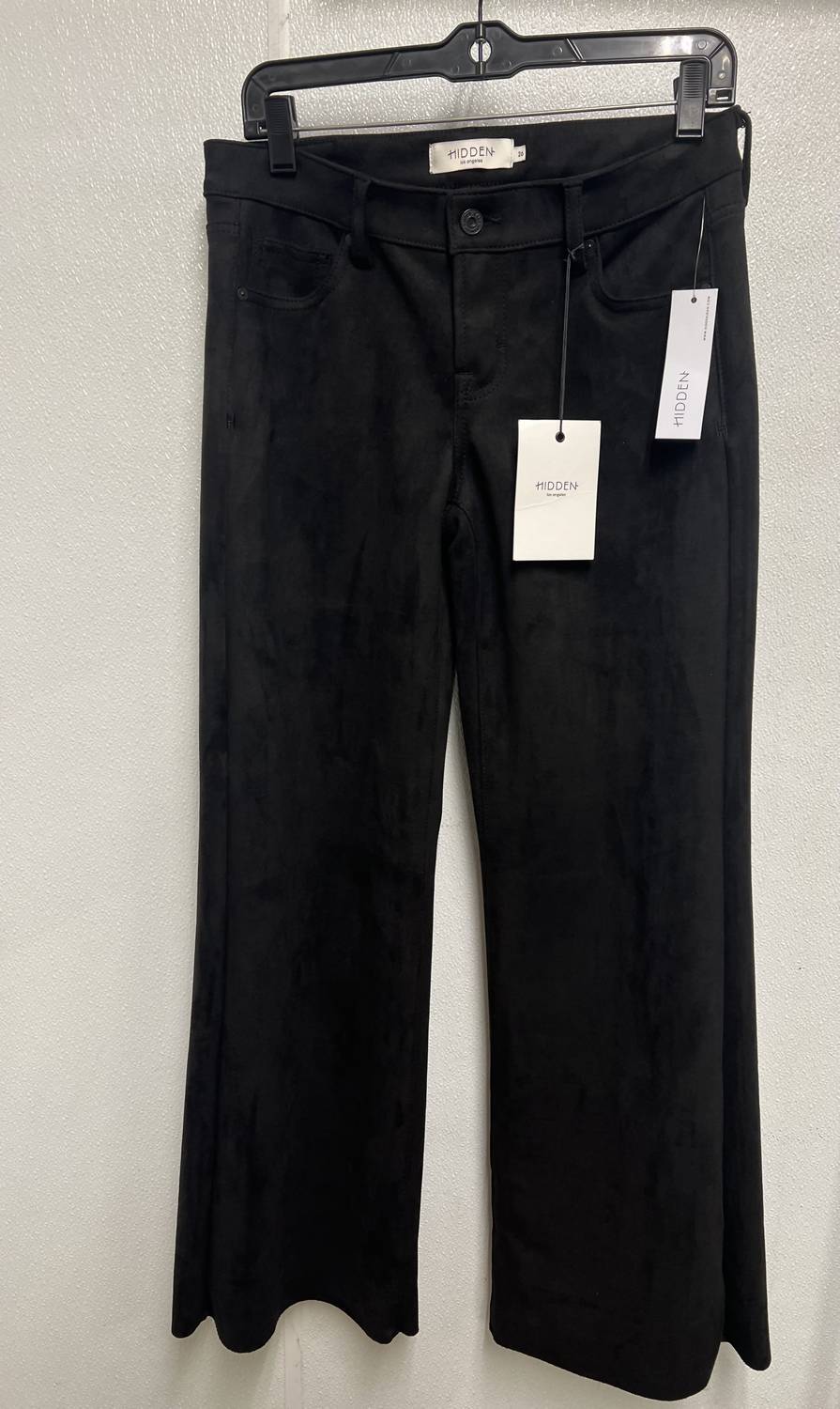Hidden - Women's Faux Suede Flare Pants