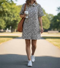 Entro - Leopard Mini Dress