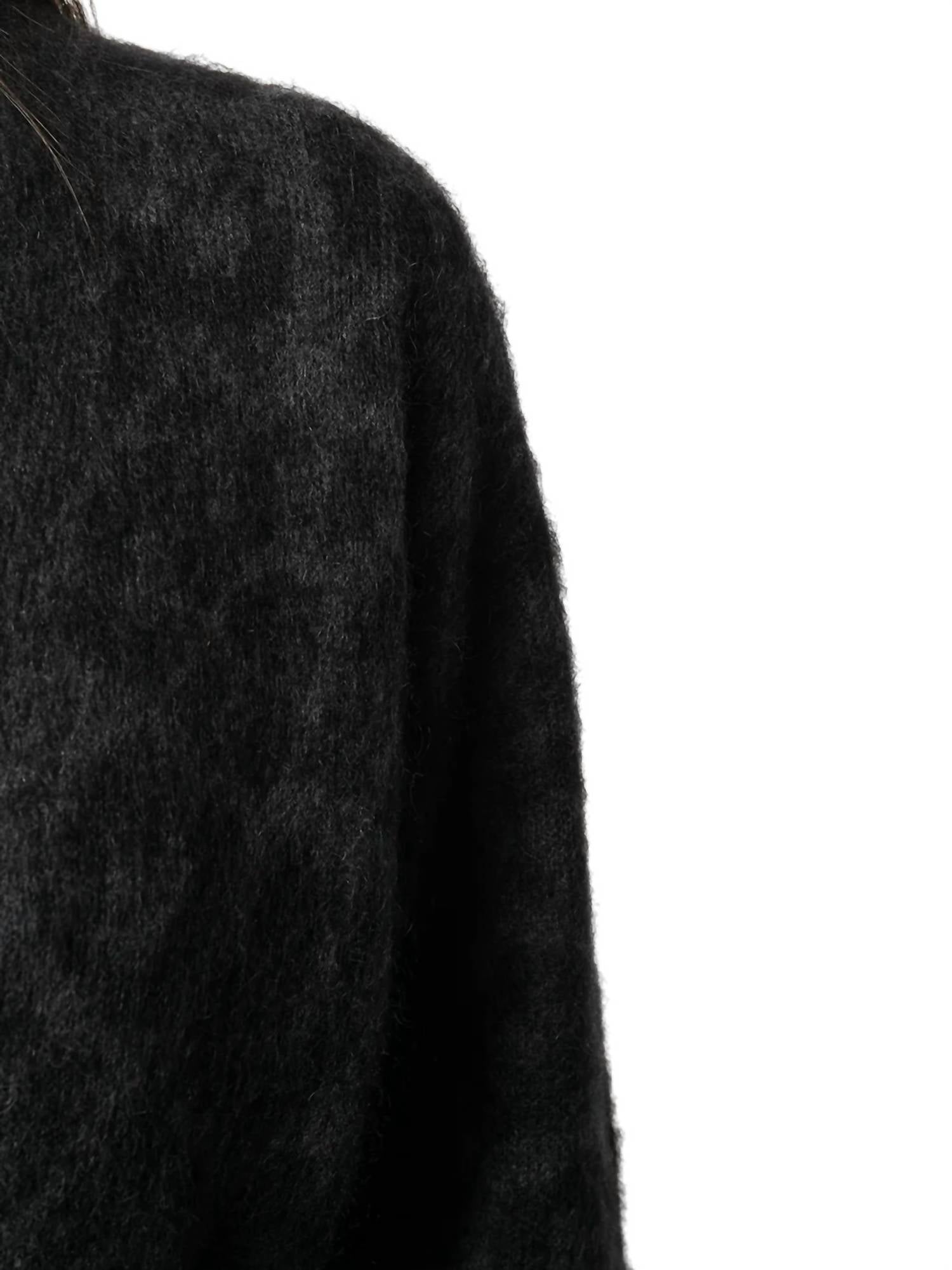 Valentino - Leopard Pattern Belted V Neck Cardigan