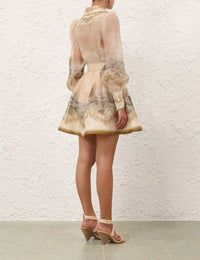 Zimmermann - Rebellion Marine Mini Dress