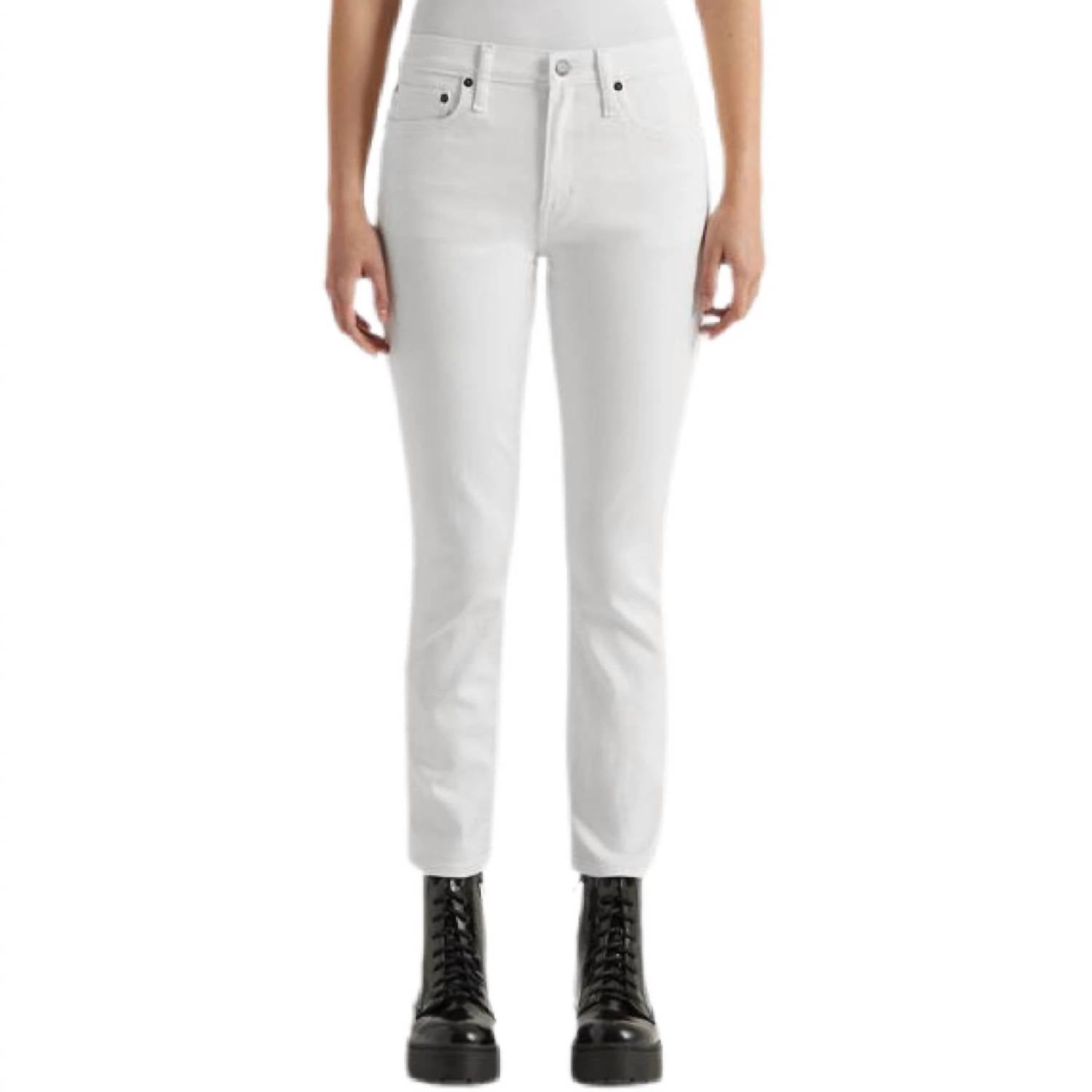 Edwin - Bree Mid Rise Straight Jeans