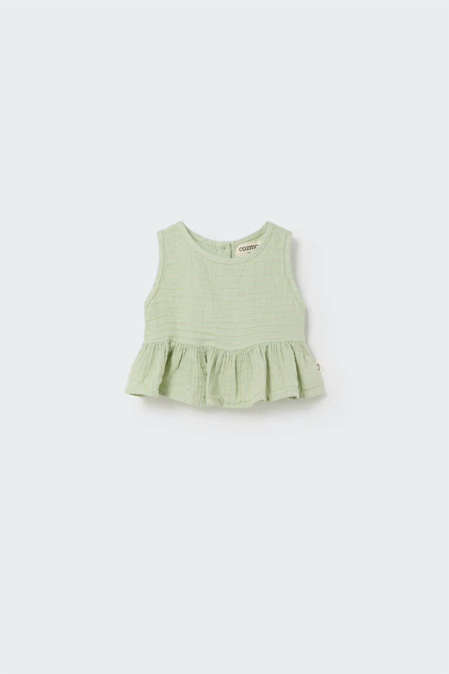 Cozmo - Baby Girls' Lurex Gauze Top