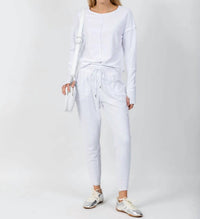 Wearables - Kiefer Soft Textured Crepe Pants
