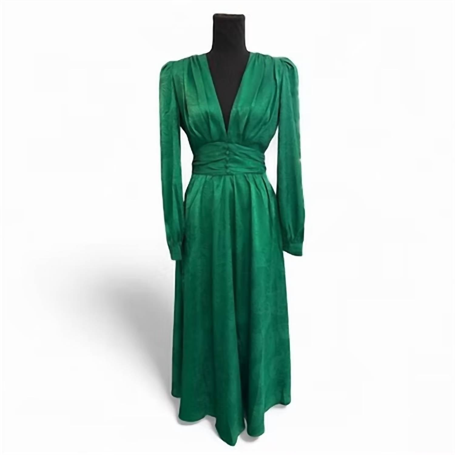 Ronny Kobo - Women's Long Sleeve Maxi Dress