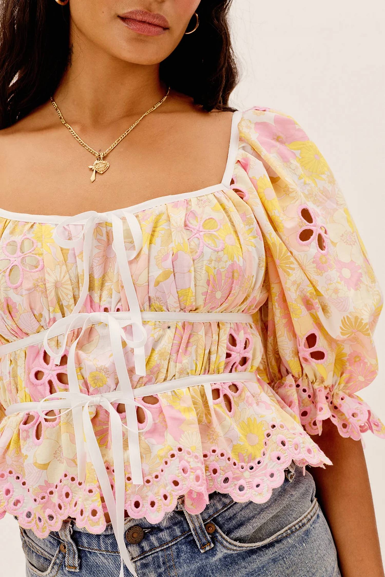 For Love & Lemons - Claire Blouse