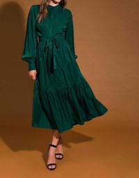 Flying Tomato - Grace Woven Midi Dress