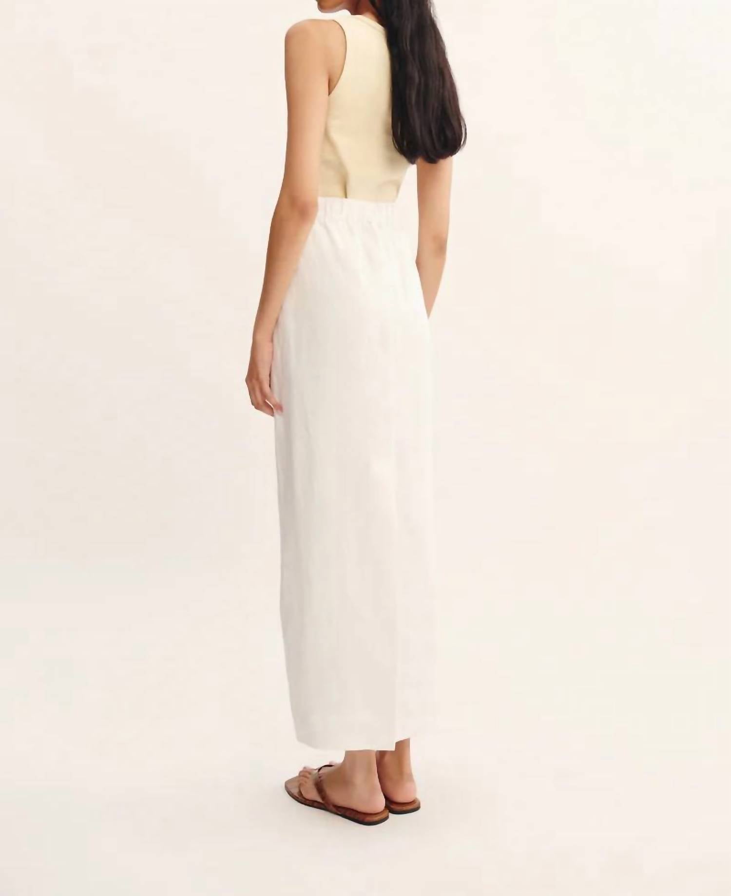 POSSE Women's Lewis Singlet Tank in beige - women's tank top - view 4