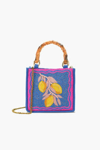 America & Beyond - Women's Limoncello Dream Hand-beaded Mini Tote