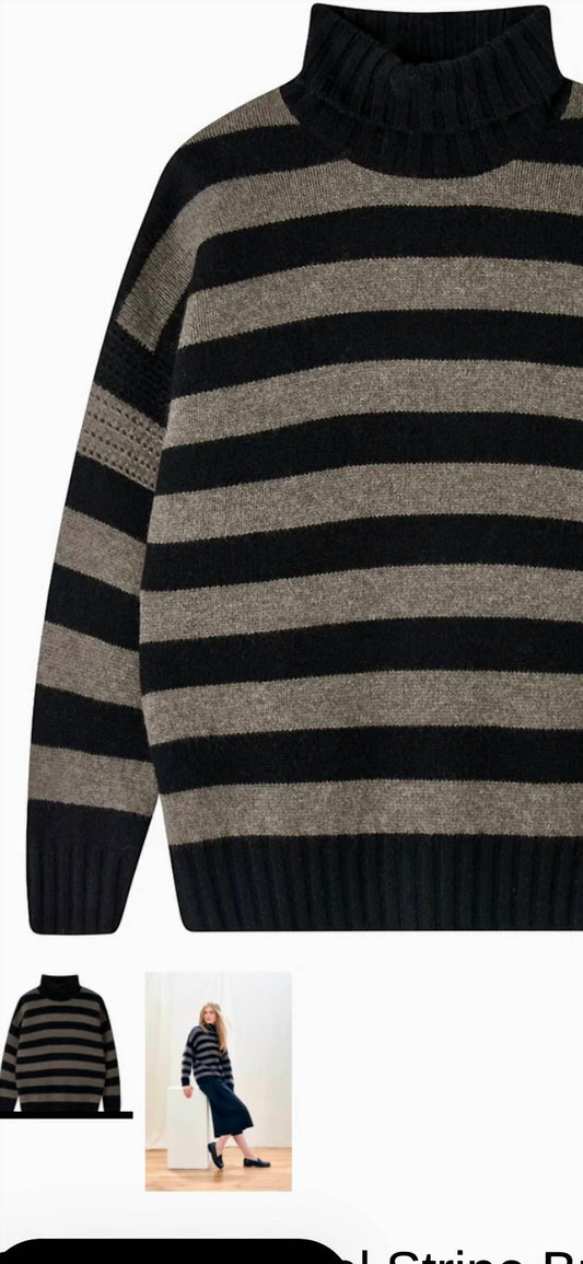 Jumper1234 - Stripe Breton Jumper