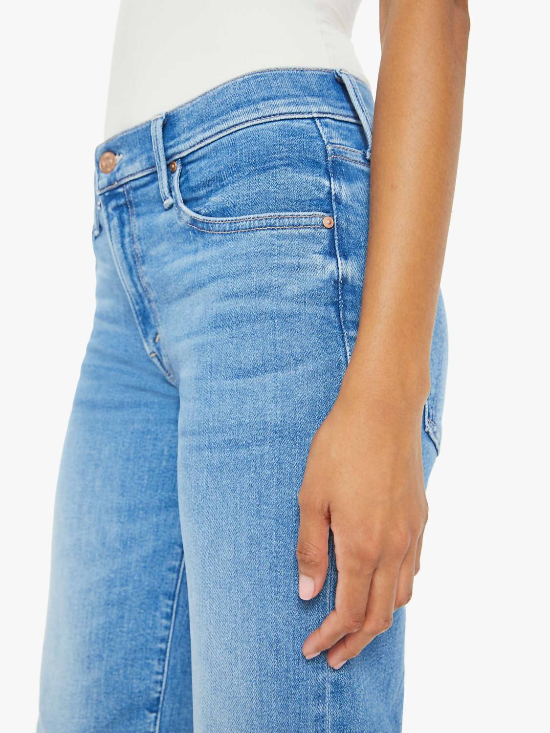 Mother - Rambler Zip Ankle Jean