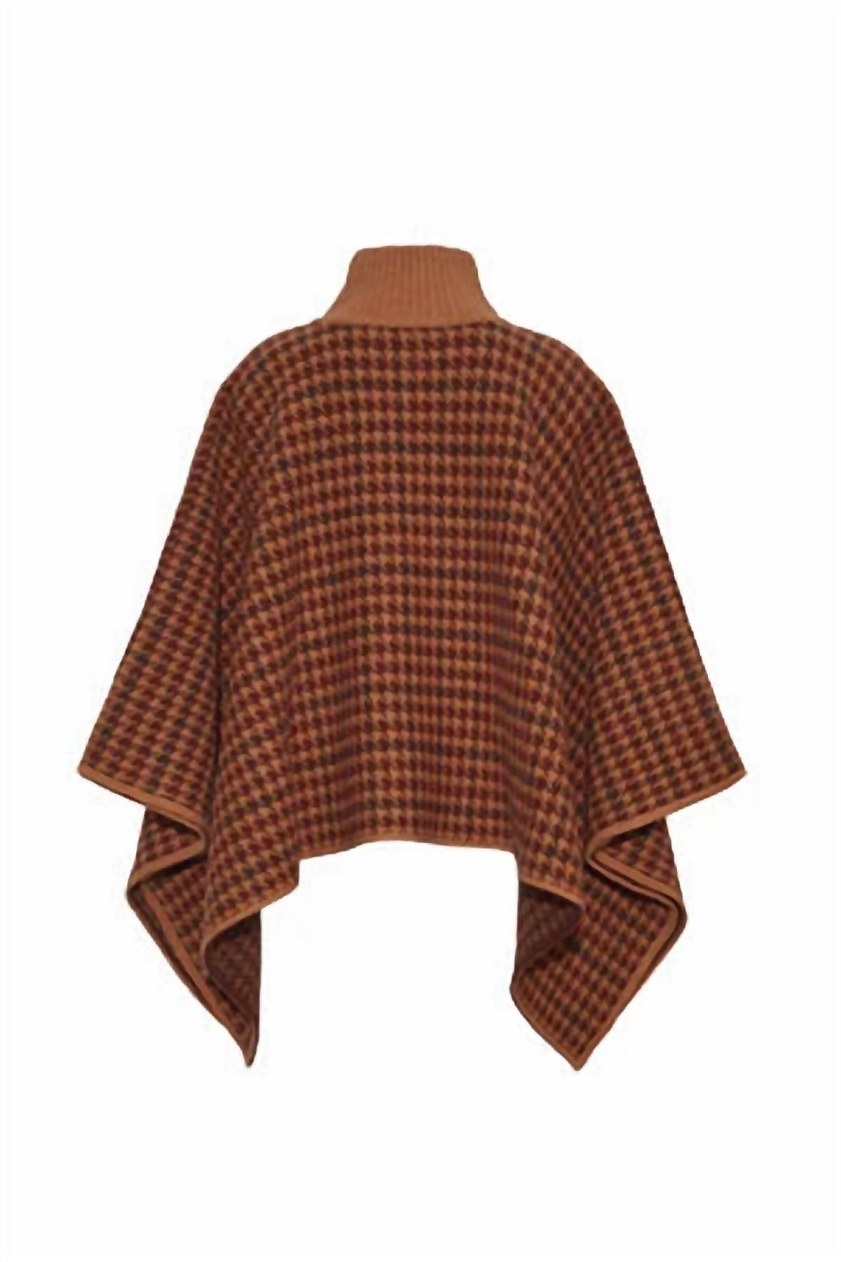 Cara Cara - Pagoda Jacquard Cape