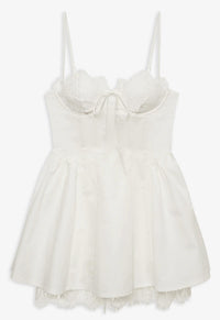 Lil Lemons By For Love And Lemons - Shea Lace Mini Dress
