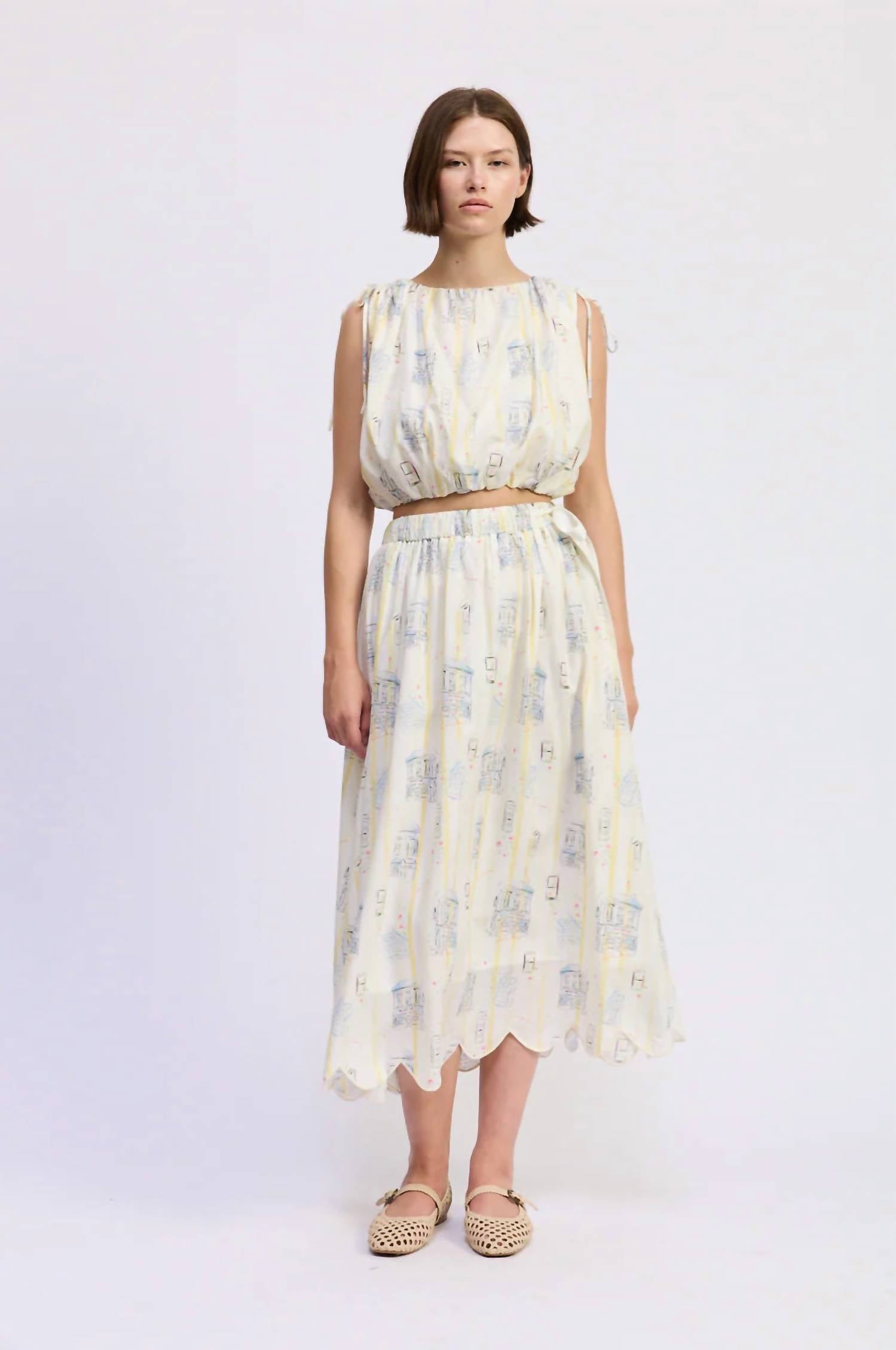 En Saison - Bartlet Cropped Top