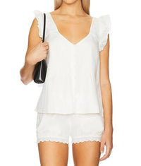 Sanctuary - Time Off Shell V-neck Top